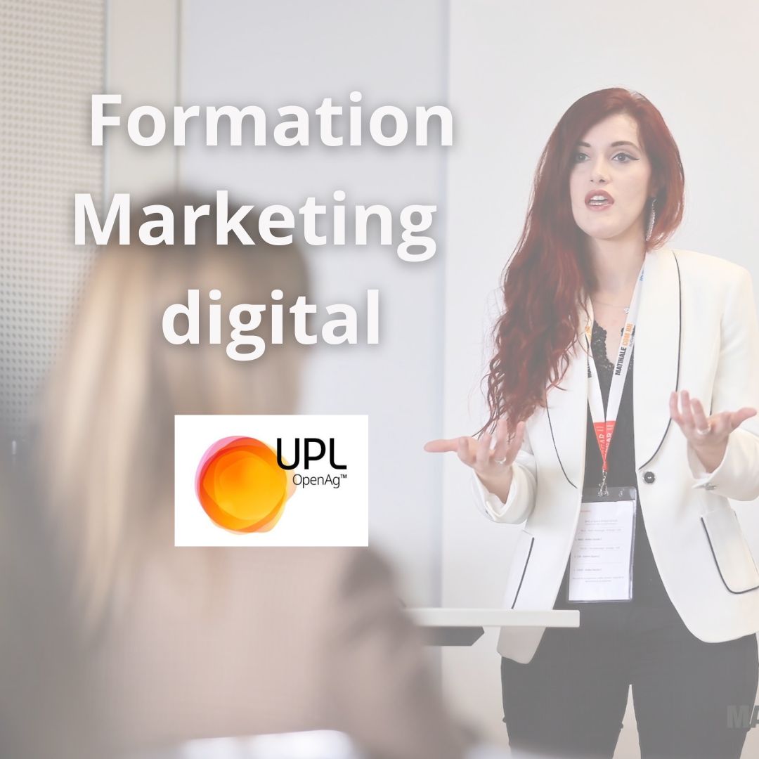 Formation Marketing Digital pour la communication externe UPL France